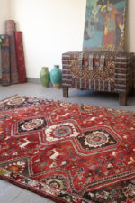 Qashqai ShishBoluki Tribal Rug Flora and Fauna c.1955–1965 265*171CM - Image 2