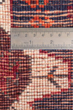 Qashqai Kashkuli Triple Medallion Persian Rug  c.1960s 268*177CM - Image 6