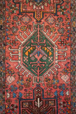 Antique Fine Qaraja Carpet Runner 462*96CM - Image 4