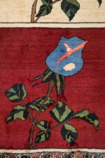 Fine Bakhtiari Poppy Frames Carpet 159*102CM - Image 6