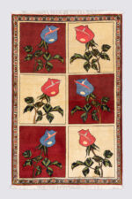 Fine Bakhtiari Poppy Frames Carpet 159*102CM - Image 10