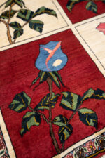 Fine Bakhtiari Poppy Frames Carpet 159*102CM - Image 5