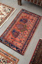 Semi Antique Afshar Boteh Persian Rug 91*52CM - Image 2
