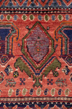 Semi Antique Afshar Boteh Persian Rug 91*52CM - Image 3