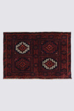 Baluch 4 panel Persian Rug