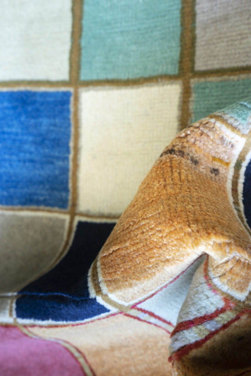 Lori Checkered Gabbeh 149*98CM - Image 7