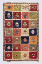 Semi Antique Bakhtiari Checkered Gabbeh 148*93CM