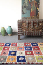 Semi Antique Bakhtiari Checkered Gabbeh 148*93CM - Image 2