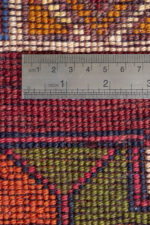 Qashqai DoghozLoo Ghezel Gheichi Gabbeh 210*129CM - Image 7