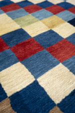 Contemporary  Qashqai Checkered Gabbeh 144*108CM - Image 4