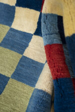 Contemporary  Qashqai Checkered Gabbeh 144*108CM - Image 5