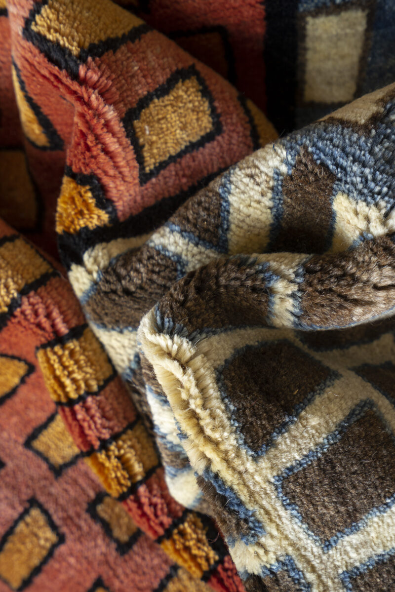 Qashqai Fine Abstract Persian Gabbeh C.1980S 200*150Cm - Image 5