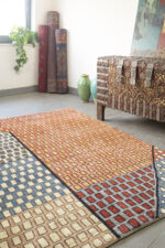 Qashqai Fine Abstract Persian Gabbeh c.1980s 200*150CM - Image 2