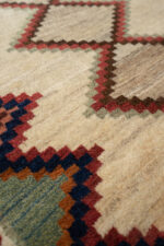 Qashqai Shekarlu Persian Gabbeh Runner, c.1970s 203*80CM - Image 4