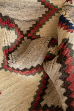 Qashqai Shekarlu Persian Gabbeh Runner, c.1970s 203*80CM - Image 5