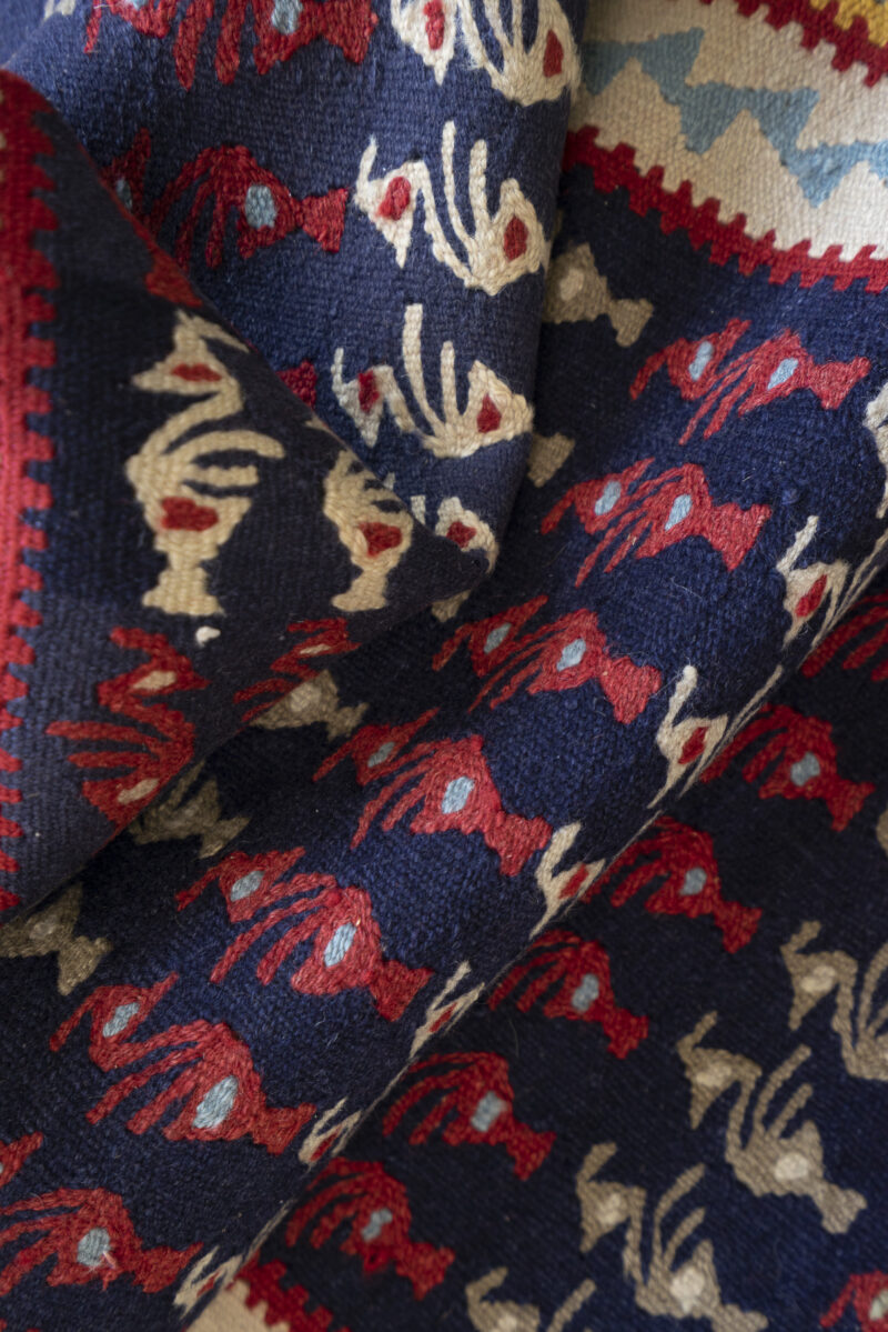 Ardabil Peacock Kilim Runner 270*60Cm - Image 6