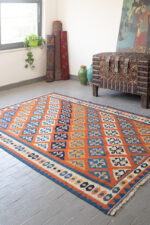 RK210 Qashqai Kilim Diamond Lattice 2