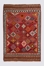 Qashqai lattice kilim