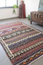RK213 Afshar Fine Sine Riz Kilim 2