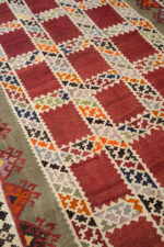 RK214 Qashqai Shishboluki Fine Sar Kesh Kilim 7
