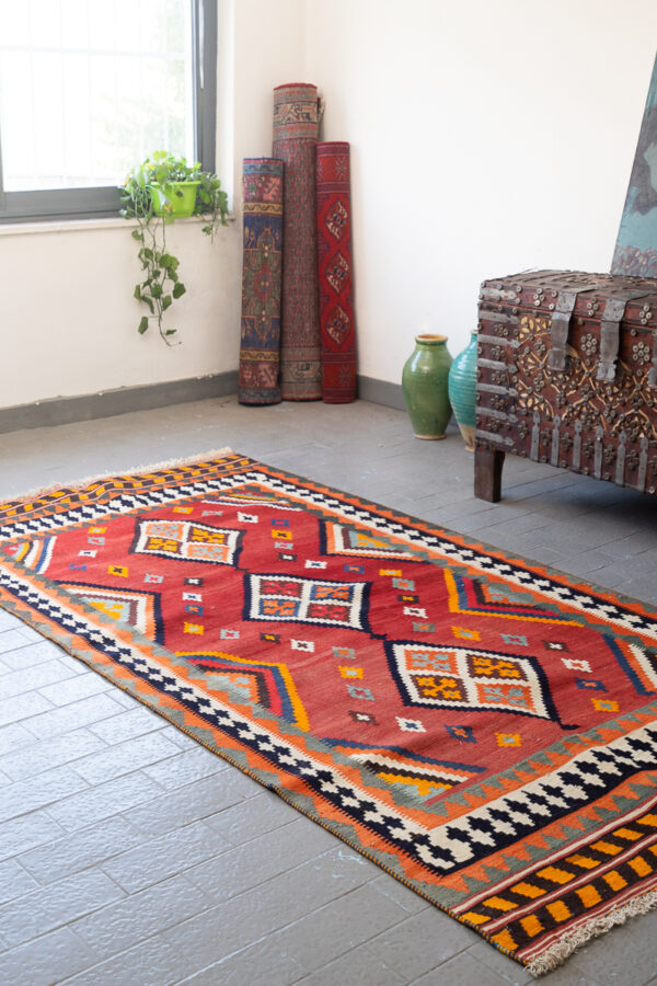 RK216 Qashqai Triple Toranj Kilim 2