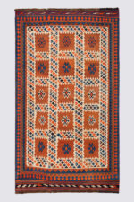 Qashqai 9 Fields Persian Kilim