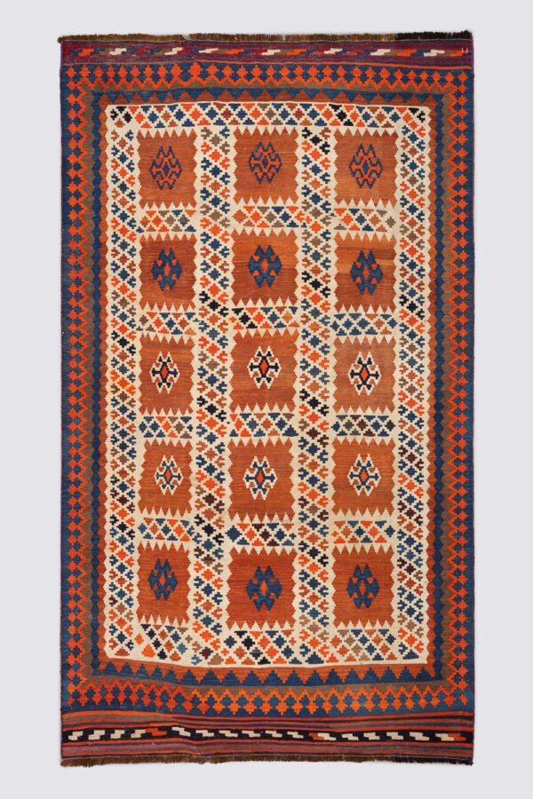 Qashqai 9 Fields Persian Kilim