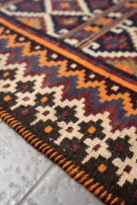 RK218 Afshar Over Size Sineriz Kilim 12