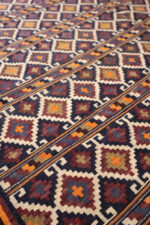 RK218 Afshar Over Size Sineriz Kilim 9