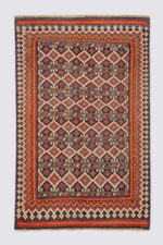 RK219 Semi Antique Afshar Sineriz Kilim