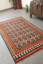 RK219 Semi Antique Afshar Sineriz Kilim 2