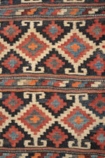 RK219 Semi Antique Afshar Sineriz Kilim 6