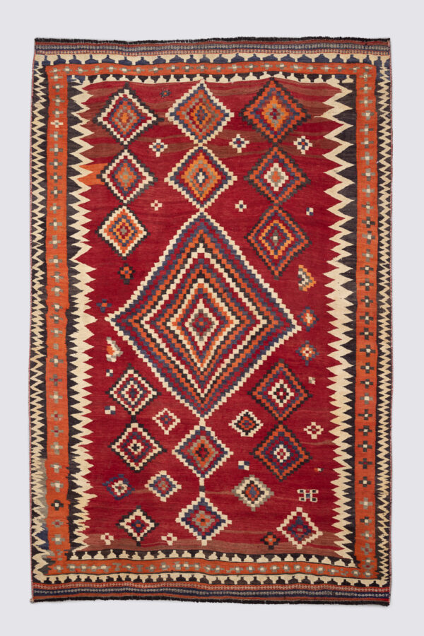 Qashqai Goat Hair Kilim