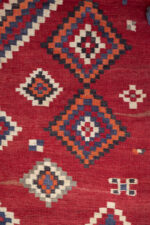RK220 Qashqai Lowzi Goats Hair Warp Kilim 8