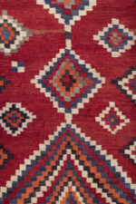 RK220 Qashqai Lowzi Goats Hair Warp Kilim 9