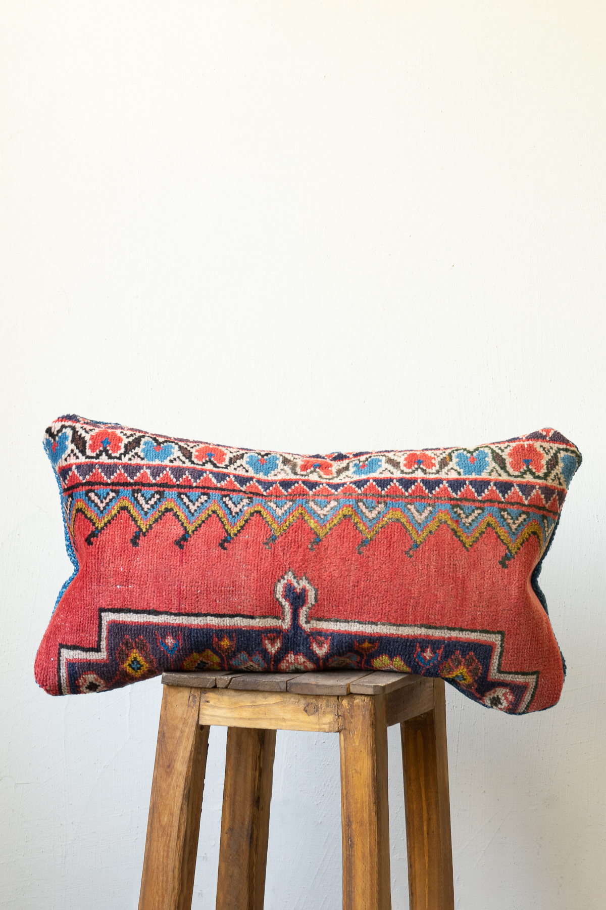 CUS240 Antique Mazlaghan Carpet Cushion 3