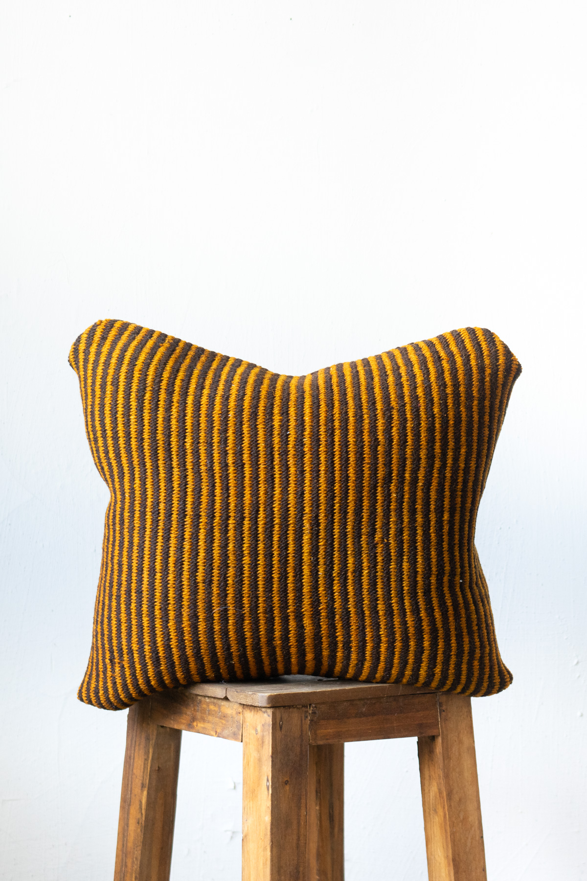 Simple Mustard Kilim Cushions
