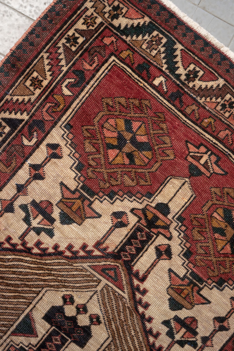 RCA332 Vintage Sarab Qalami Carpet Runner 10