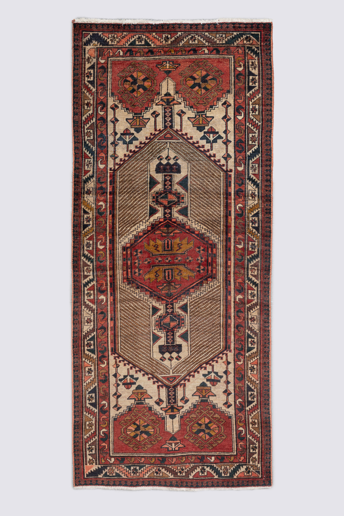 RCA332-vintage-sarab-qalami-carpet-runner RCA332 Vintage Sarab Qalami Carpet Runner