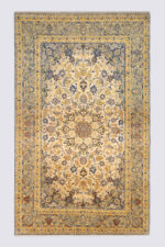 RCA442 Semi Antique Silk Warp Isfahan Vorosht