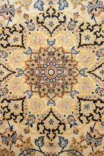 RCA442 Semi Antique Silk Warp Isfahan Vorosht 7