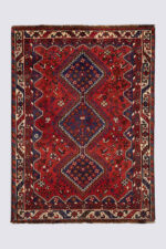 Antique Sheshboluki Qashqai Rug
