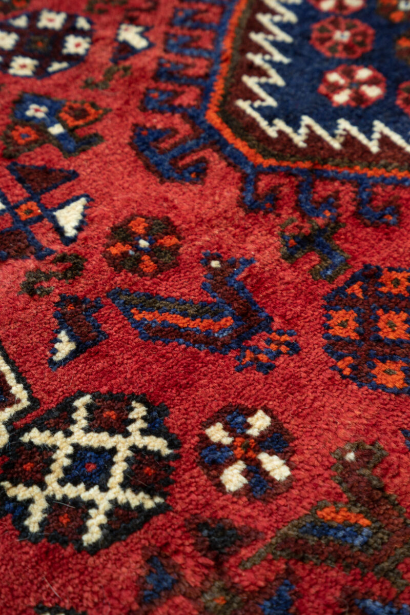 RCA445 Antique Sheshboluki Qashqai Rug 2