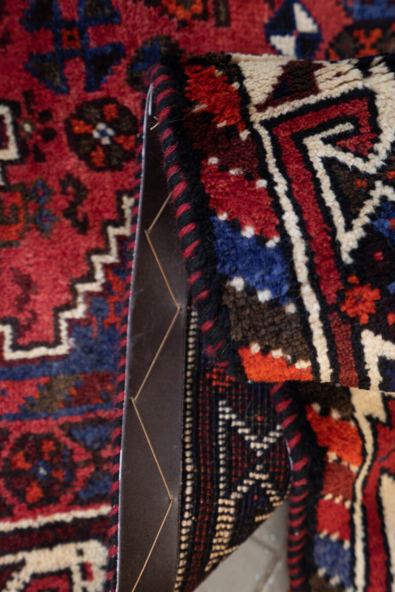 RCA445 Antique Sheshboluki Qashqai Rug 9