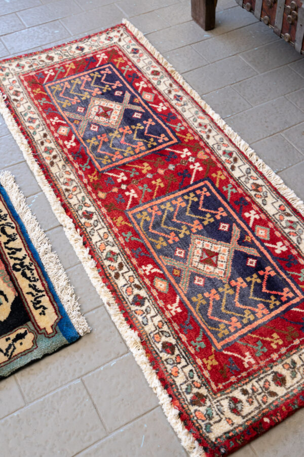 RCA446 Semi Antique Afshar Carpet 2