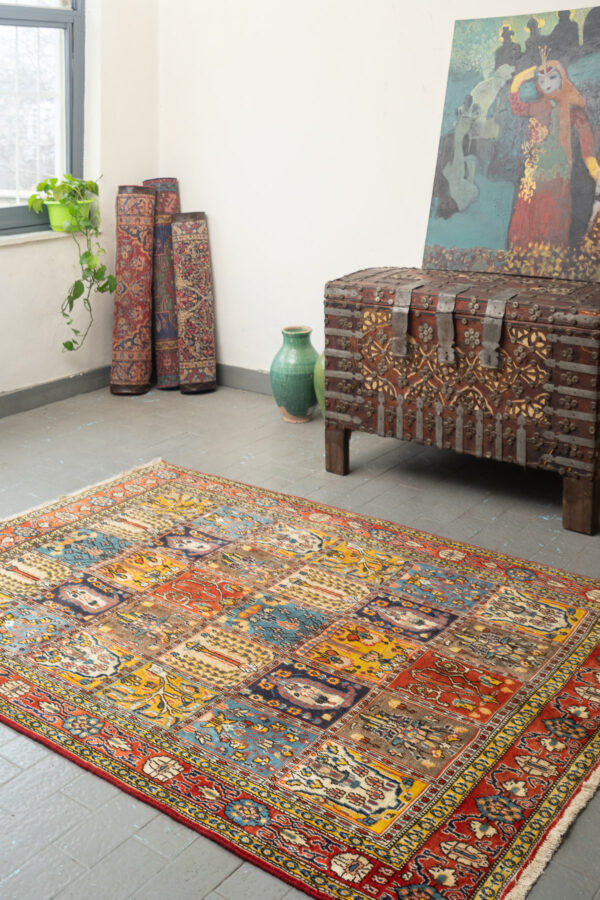 RCA458 Semi Antique Fine Isfahan Carpet 2