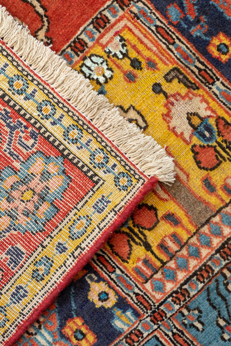 Rca458 Semi Antique Fine Isfahan Carpet 8