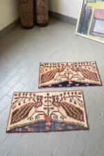 RCA461 Afshar Peacock Carpet 4