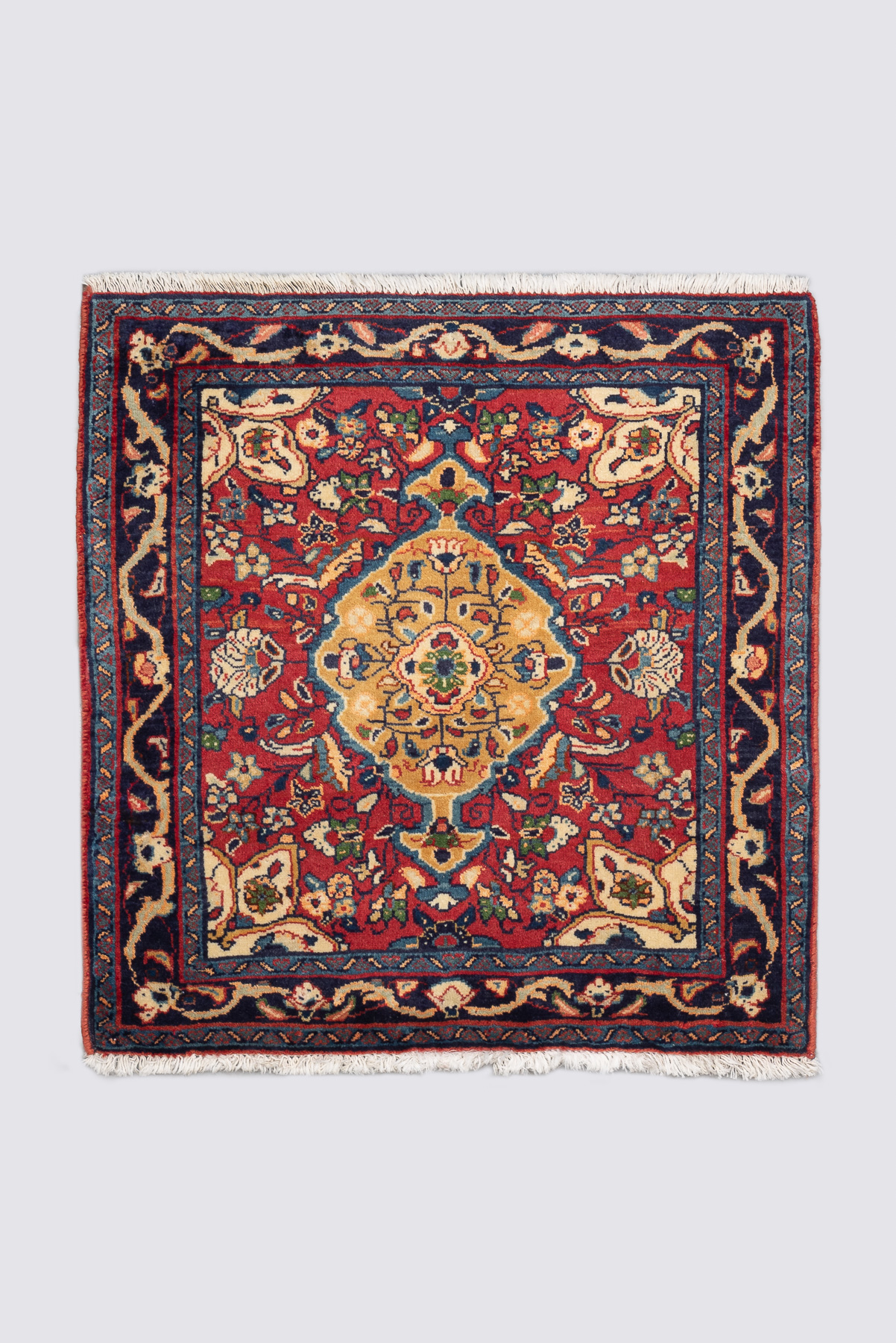Rca463-Semi-Antique-Sarouk-Lachak-Toranj-Poshti Semi Antique Sarouk Lachak Toranj Poshti