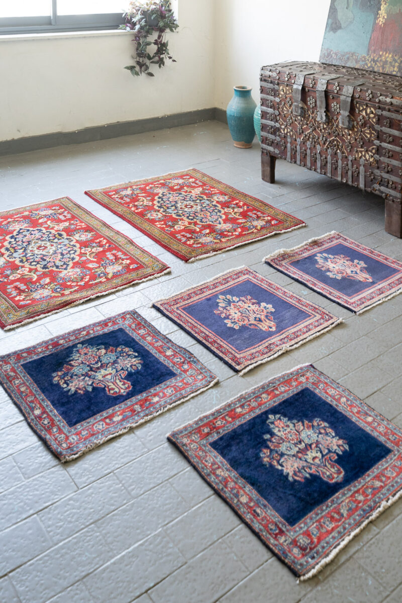 Rca467 Sarouk Fine Vase Carpet
